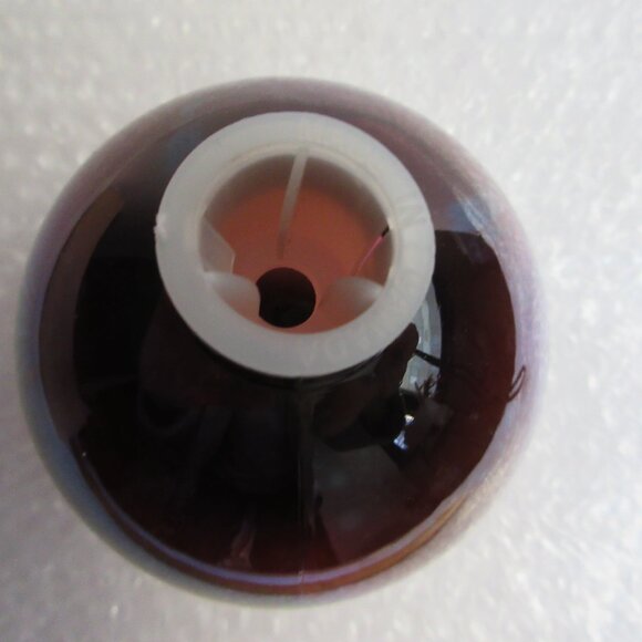 9 BARCANA Blue Iridescent Plastic Ornament Globe Light Covers CANADA Vintage 3" - Picture 5 of 9